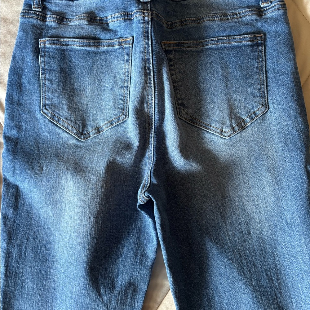 Women’s Boot Cut Jeans - Blue sz 8 stretch